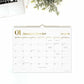 Cambridge Workstyle Wall Calendar, 15" x 12" , Bilingual - 1606-707F-26