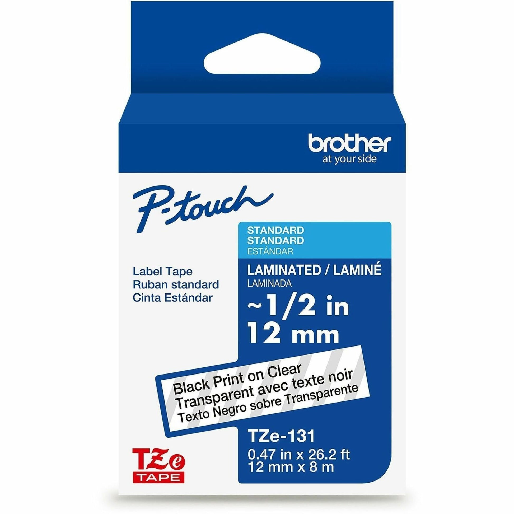 Brother Laminated Tape for P-touch Label Marker