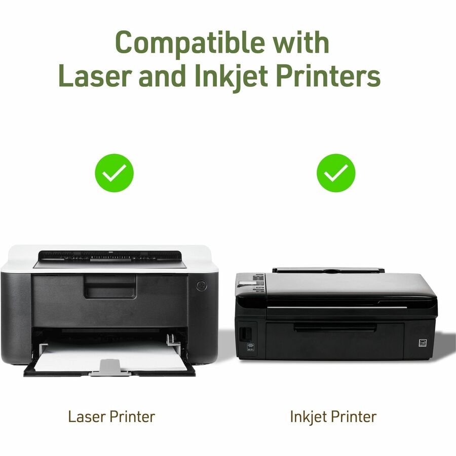 Avery&reg; Eco-Friendly Shipping Labels for Laser and Inkjet Printers, 2" x 4" - 48163-NVXC
