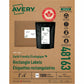 Avery&reg; Earth Friendly Rectangle Labels for Laser and Inkjet printers, 2 x 4"