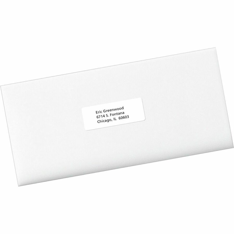 Avery&reg; Eco-Friendly Address Labels for Laser and Inkjet Printers, 1" x 2?" - 48160-NVXC