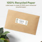 Avery&reg; Earth Friendly Rectangle Labels for Laser and Inkjet printers, 1 x 2 5/8" - 48160-NVXC