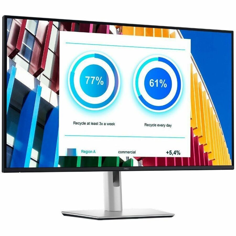 Dell Pro Plus P3225DE 32" Class WQHD LED Monitor - 16:9 - Black, Gray - DELL-P3225DE