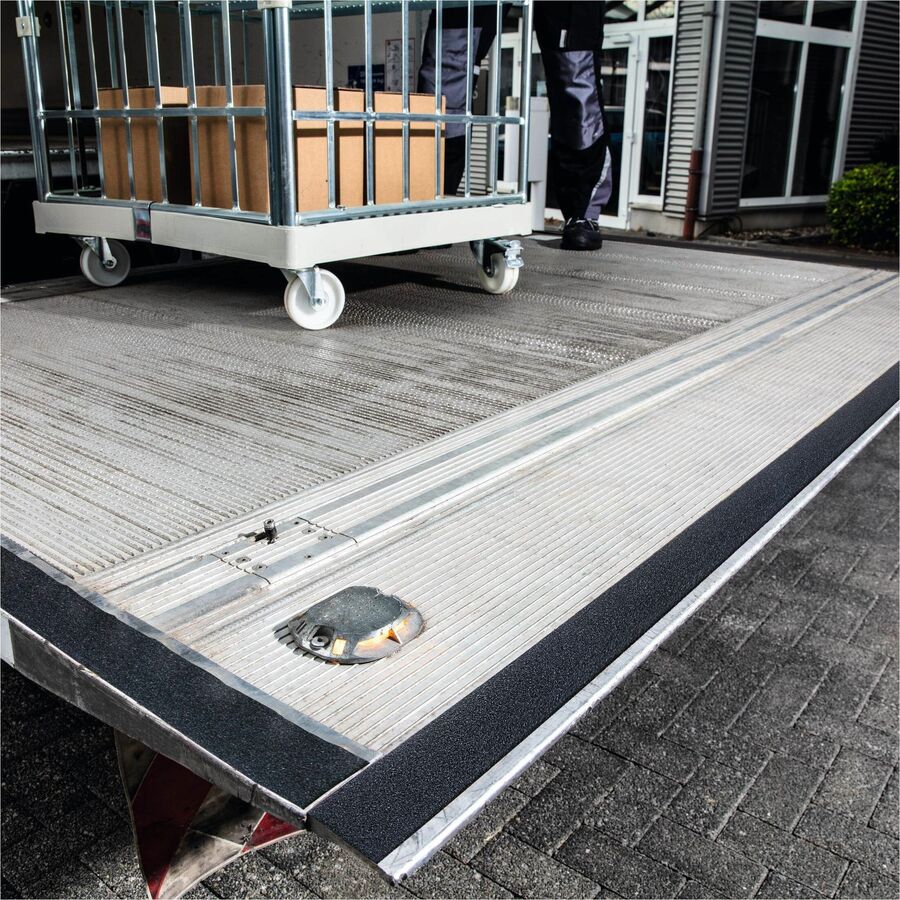 Durable self-adhesive coarse anti-slip tape for improving safety on floors, stairs and covered outdoor areas - 109601