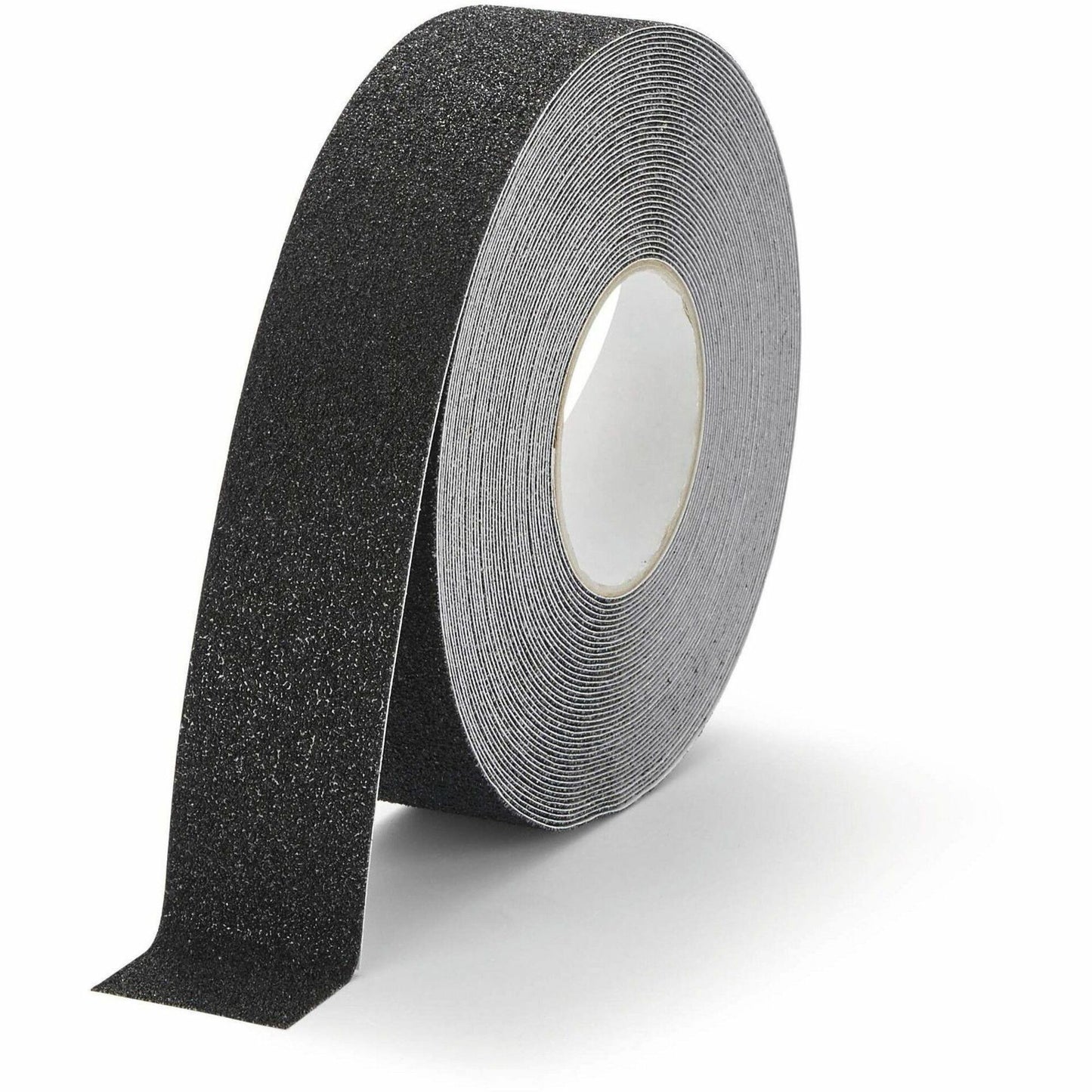 Durable self-adhesive coarse anti-slip tape for improving safety on floors, stairs and covered outdoor areas