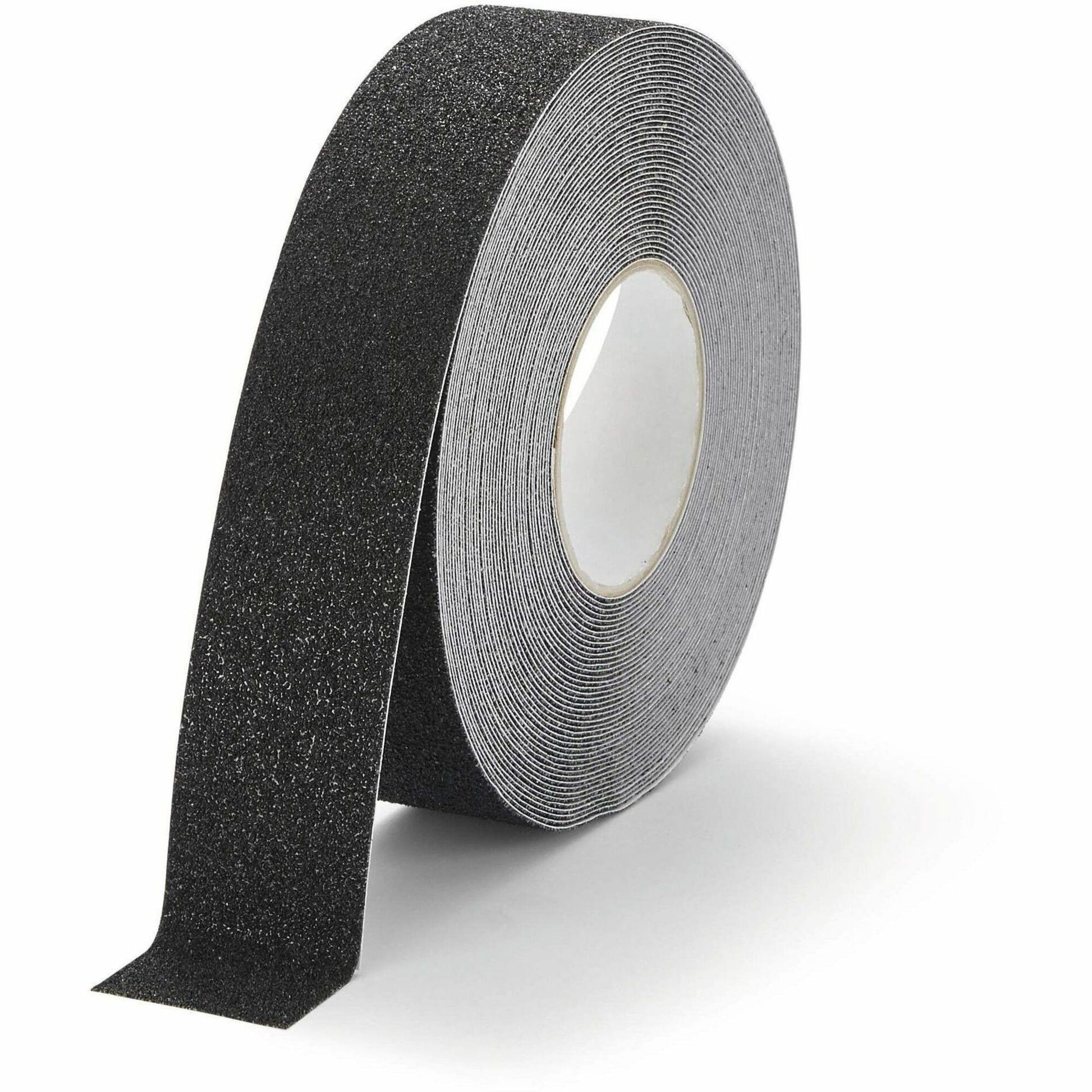 Durable self-adhesive coarse anti-slip tape for improving safety on floors, stairs and covered outdoor areas