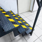 Durable self-adhesive coarse hazard anti-slip tape for improving safety on floors, stairs and covered outdoor areas - 1097130