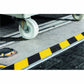 Durable self-adhesive coarse hazard anti-slip tape for improving safety on floors, stairs and covered outdoor areas - 1097130