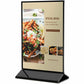 Deflecto Double-Sided Sign Holder w/Base - 4429