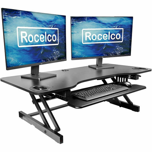 Rocelco ADR-45 45" Adjustable Desk Riser with EVR