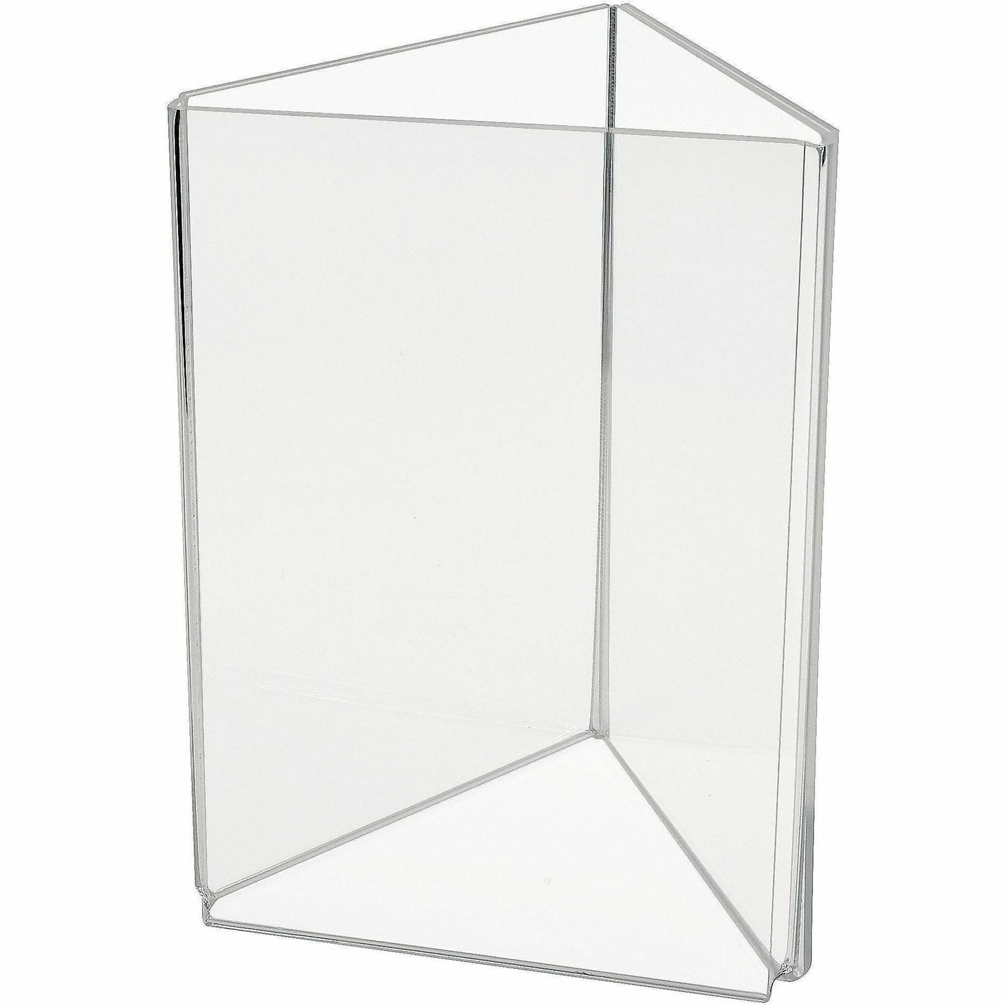 Deflecto 3-Sided Sign/Menu Holder