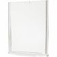 Deflecto Double-Sided Sign Holder w/Base