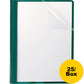 Oxford Letter Recycled Report Cover - 55856-NVXC