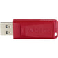 Microban 128GB Store 'n' Go USB Flash Drive - Red - 98525-NVXC