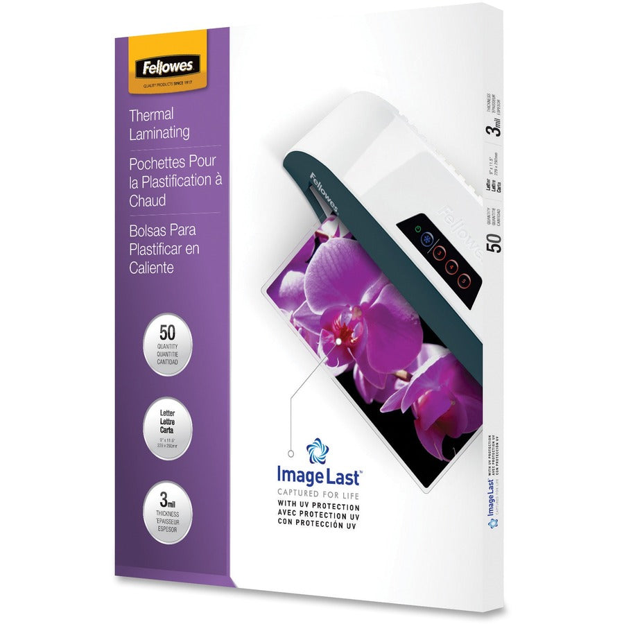 Fellowes ImageLast Thermal Laminating Pouches - 52225-NVXC