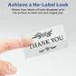 Avery&reg; Glossy Clear Rectangle Labels2" x 3" - 22822-NVXC