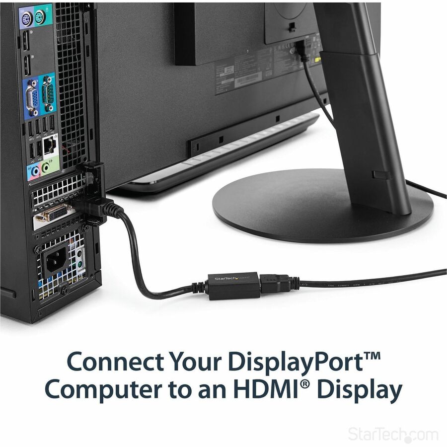 StarTech.com - DisplayPort to HDMI Converter - DP2HDMI2-NVXC