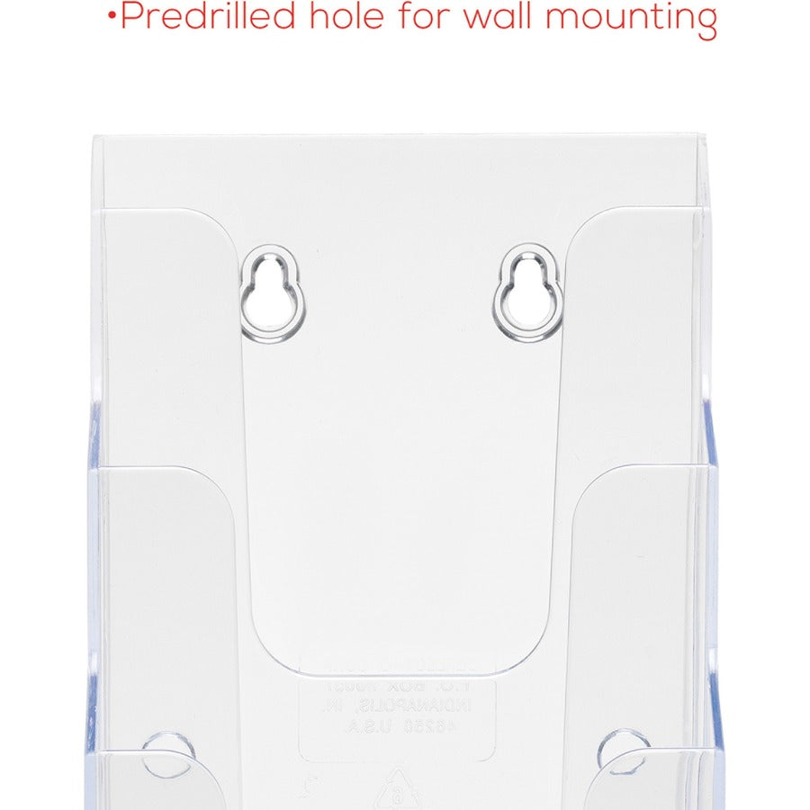 Deflecto Multi-Compartment DocuHolder - 77701-NVXC