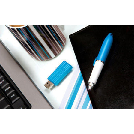 Microban 128GB PinStripe USB Drive - 49071-NVXC