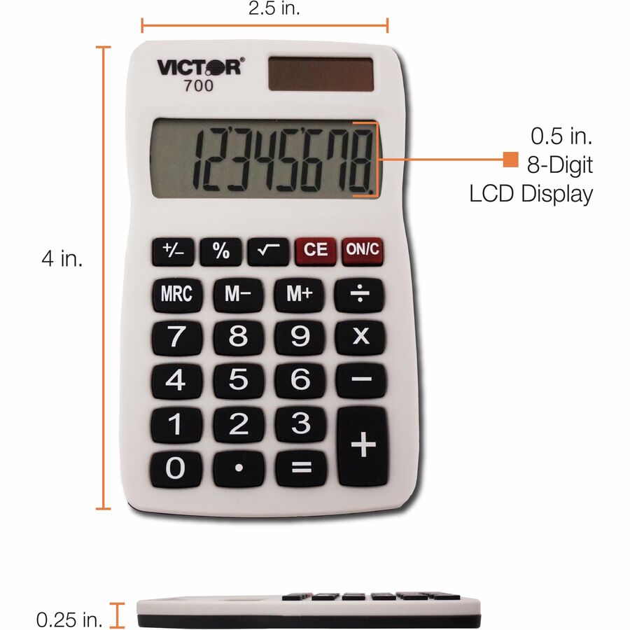 Victor 700 Pocket Calculator - 700-NVXC