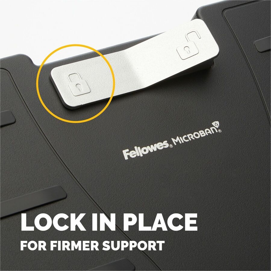 Fellowes Office Suites Adjustable Footrest - 8032201-NVXC