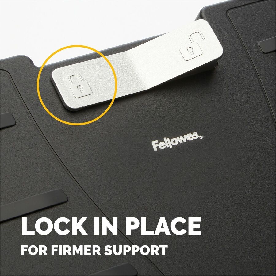 Fellowes Office Suites Adjustable Footrest - 8032201-NVXC