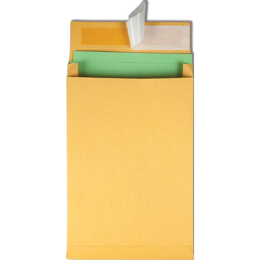 Quality Park 9 x 12 x 2 Expansion Envelopes with Self-Seal Closure - 93334-NVXC