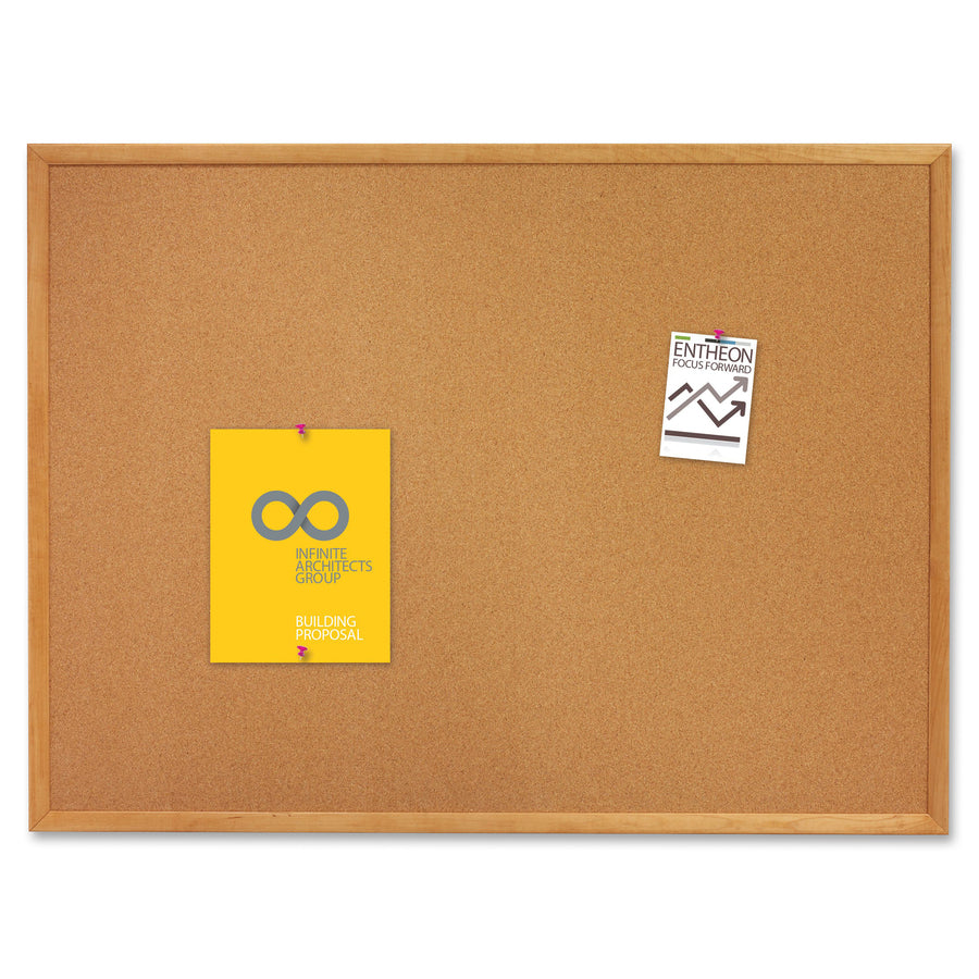 Quartet Classic Series Cork Bulletin Board - 303-NVXC