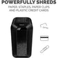 Fellowes LX65 Cross-cut Shredder - 4400301-NVXC