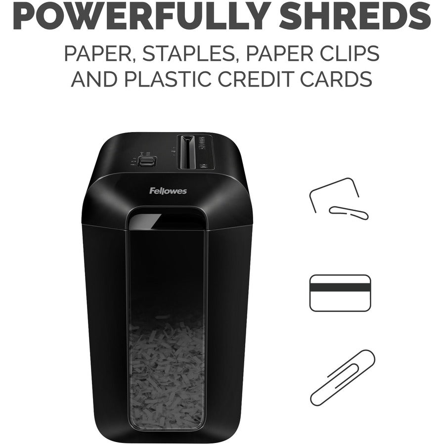 Fellowes LX65 Cross-cut Shredder - 4400301-NVXC