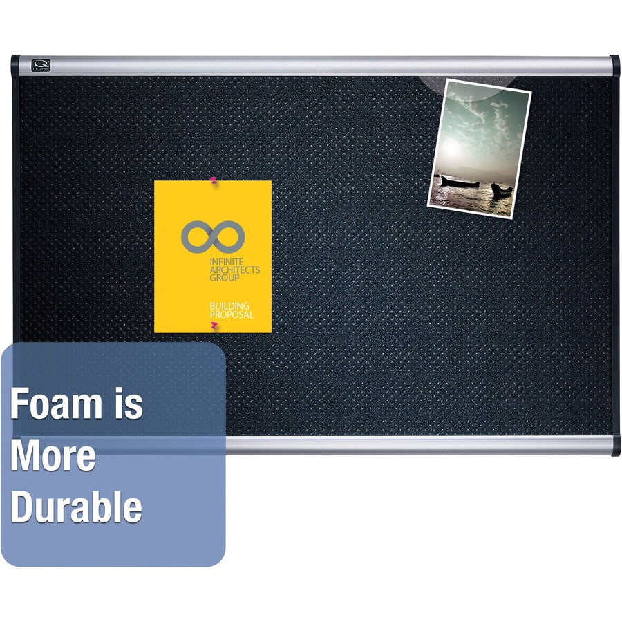 Quartet Prestige Embossed Foam Bulletin Board - B344A-NVXC