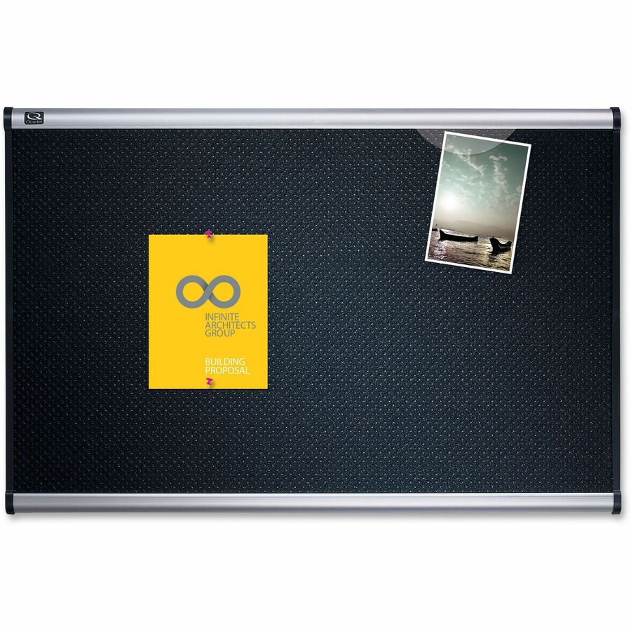 Quartet Prestige Embossed Foam Bulletin Board - B344A-NVXC