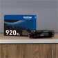 Brother Original High Yield Laser Toner Cartridge - Black - 1 Each - TN920XL-NVXC