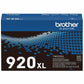 Brother Original High Yield Laser Toner Cartridge - Black - 1 Each - TN920XL-NVXC