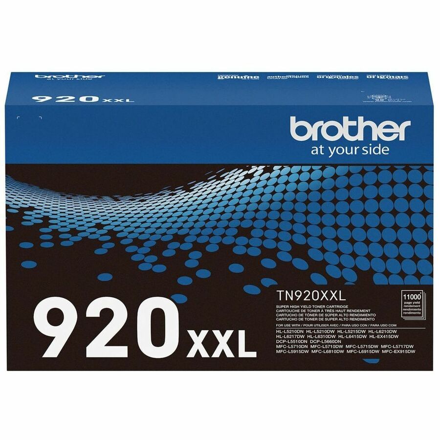 Brother Original Super High Yield Laser Toner Cartridge - Black - 1 Each - TN920XXL-NVXC