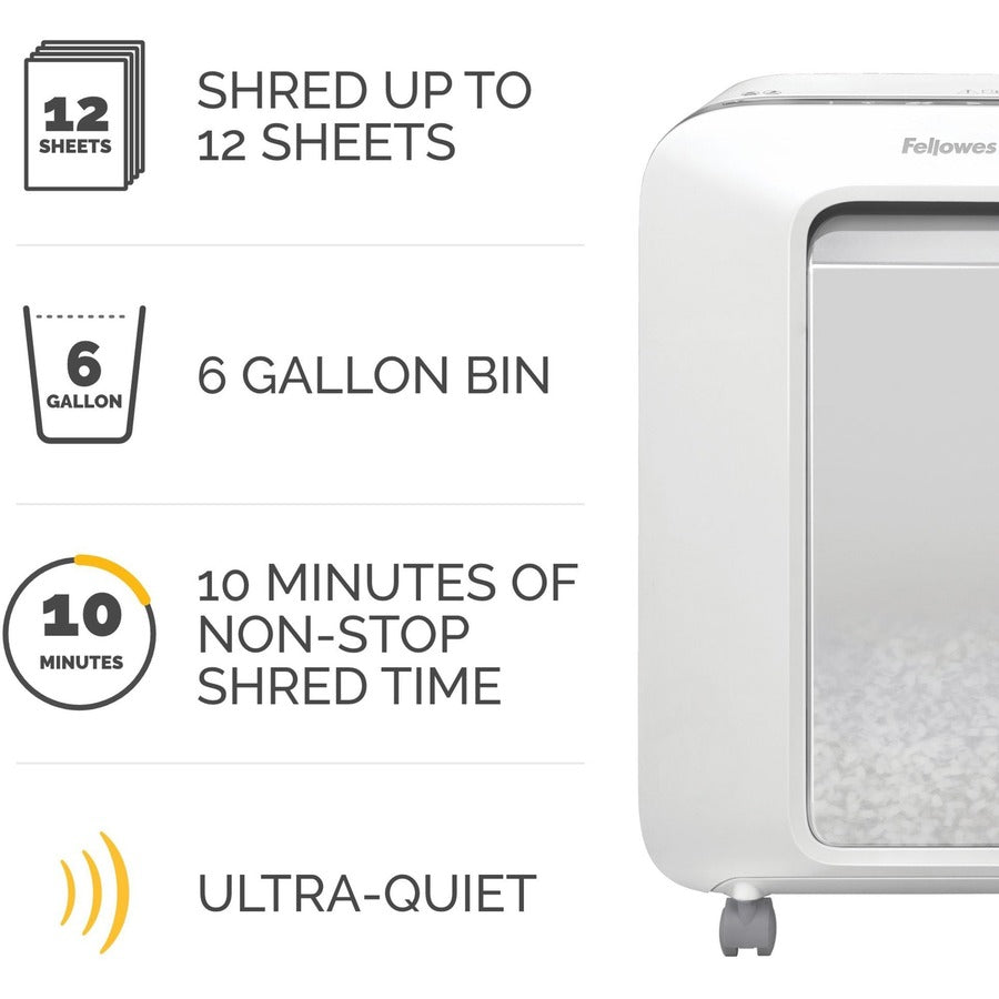 Fellowes Powershred LX200 Microcut Shredder - 5015101-NVXC