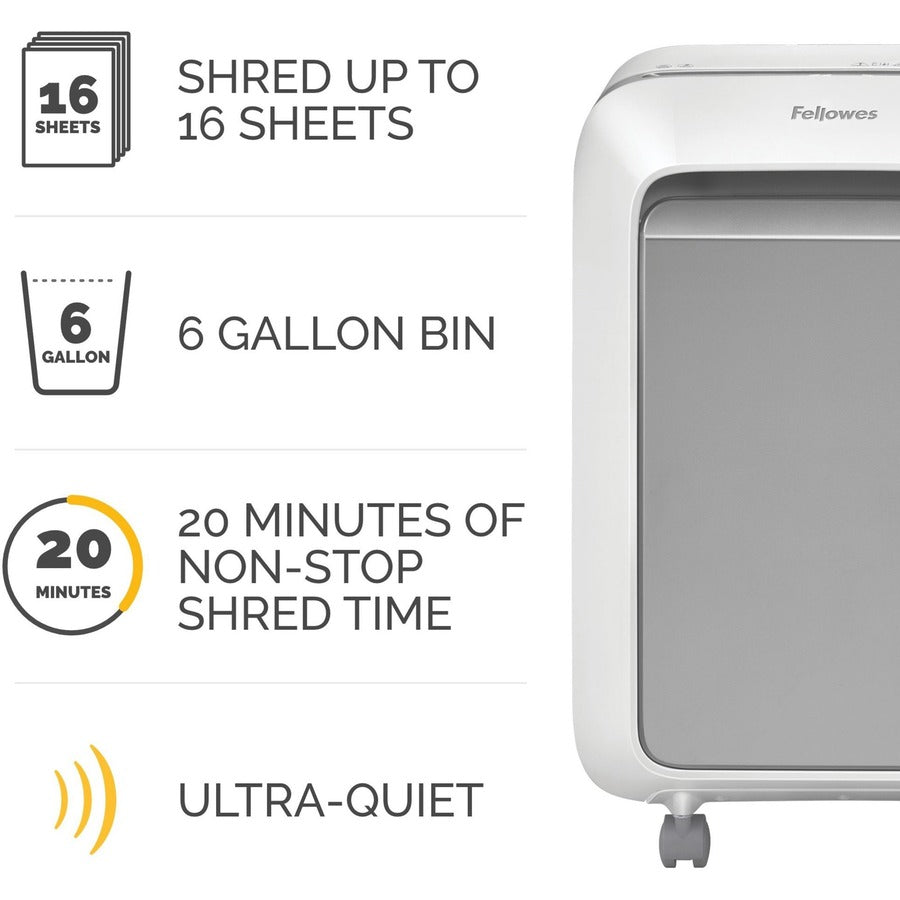 Fellowes Powershred LX210 Micro Cut Shredder - 5015301-NVXC
