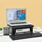 DAC&reg; Stax MP-107 Ergonomic Height-Adjustable Monitor Riser/Laptop Stand, Black - 02161-NVXC
