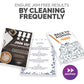 Fellowes Laminator Cleaning Sheets 10pk - 5320603-NVXC
