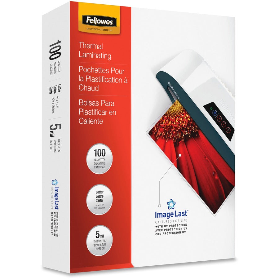Fellowes Letter-Size Laminating Pouches - 52040-NVXC