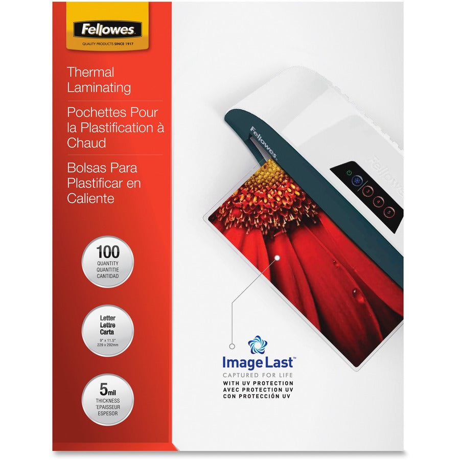 Fellowes Letter-Size Laminating Pouches - 52040-NVXC