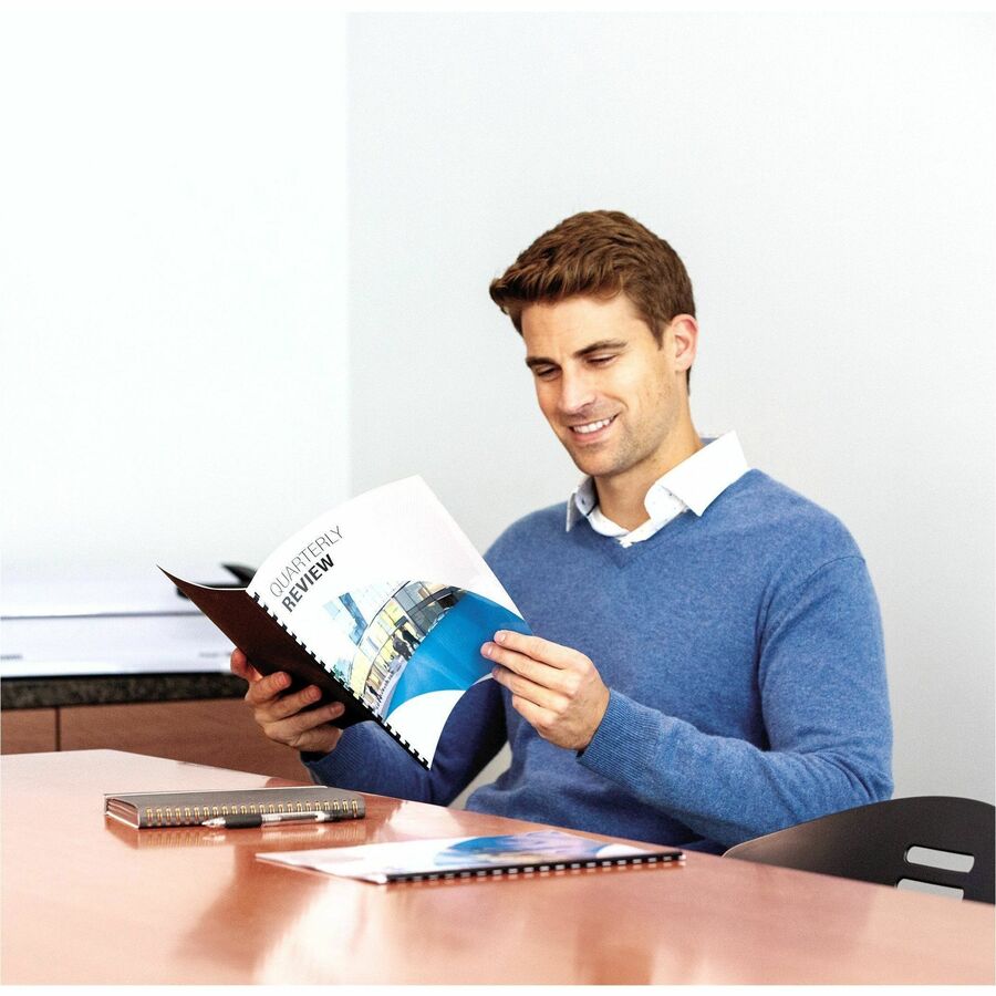 Fellowes Crystals Letter Report Cover - 52089-NVXC