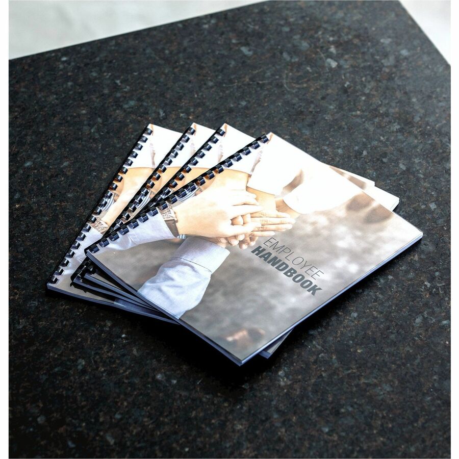 Fellowes Crystals Clear Oversize PVC Covers - 52311-NVXC
