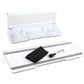 Flip-Top Glass Desktop Pad