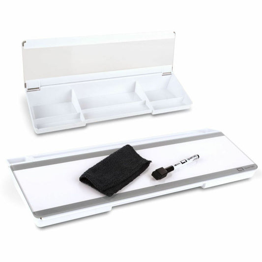 Flip-Top Glass Desktop Pad