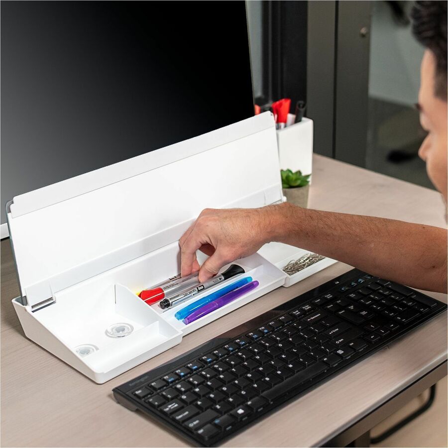 Flip-Top Glass Desktop Pad - Q09010-CA
