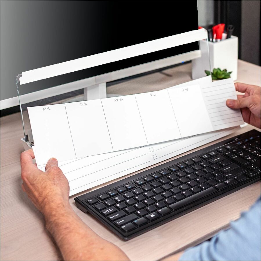 Flip-Top Glass Desktop Pad - Q09010-CA