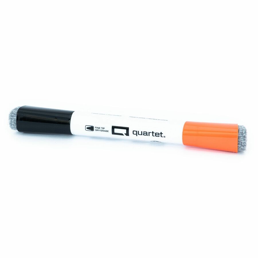 Quartet Magnetic Double Ended Dry-Erase Markers with Erasers 6/PK ASST Cols - 6447416114