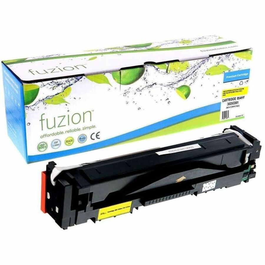 fuzion Compatible Toner High Yield for Canon 3025C001 (054H) - Yellow