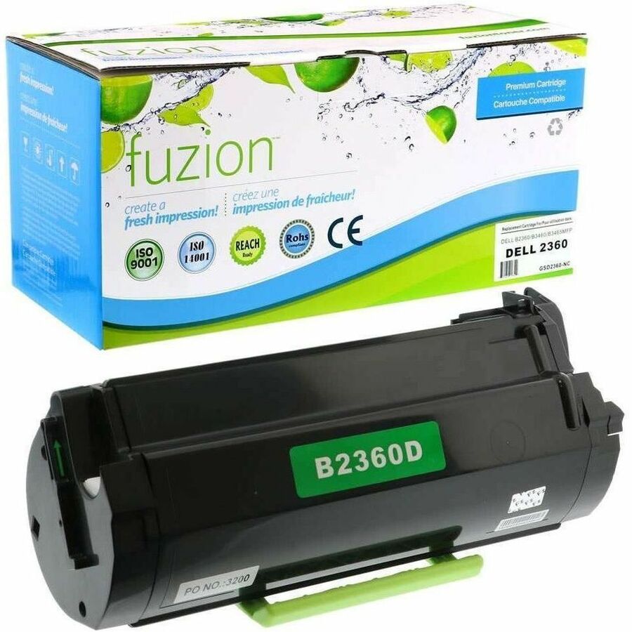 fuzion Compatible Toner for Dell 331-9805 - Black